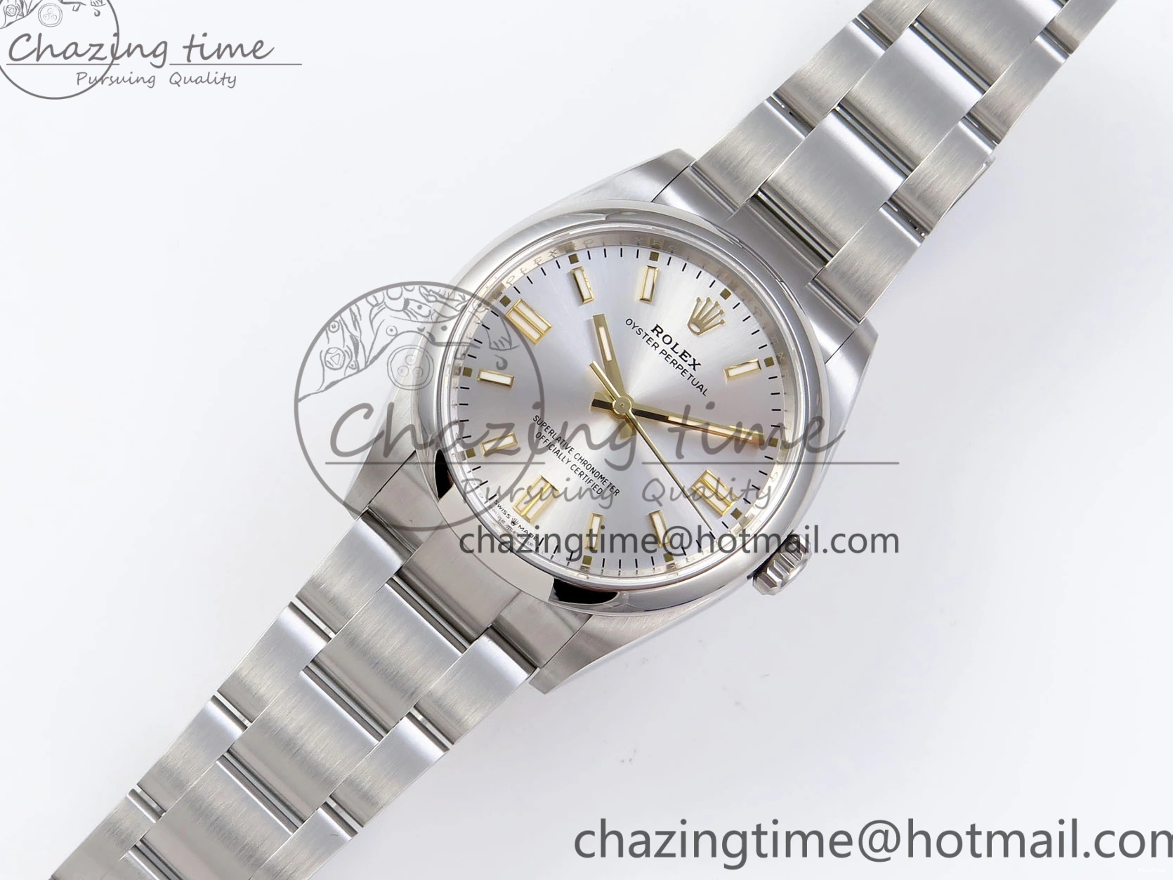 MiroTime 0124 OYSTER PERPETUAL 126000 36MM VSF 1:1 BEST EDITION 904L STEEL SILVER DIAL VS Stylish 1775